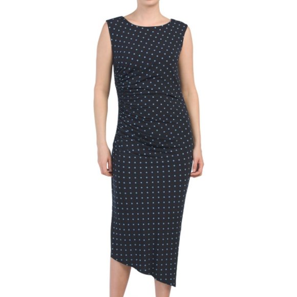 Vince Camuto Dresses & Skirts - NWT Vince Camuto Side Ruched Dress L $119 Navy